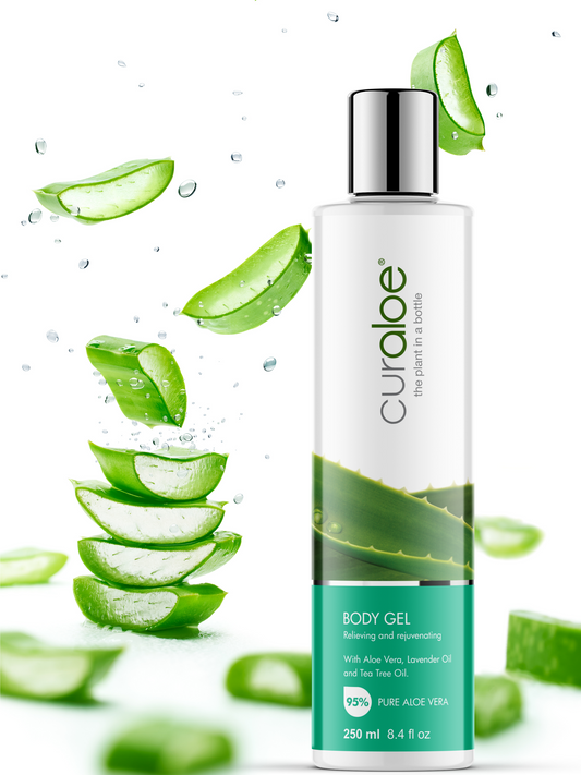 12 pack value deal: Body Gel 95% Aloe Vera | 8.4 fl oz